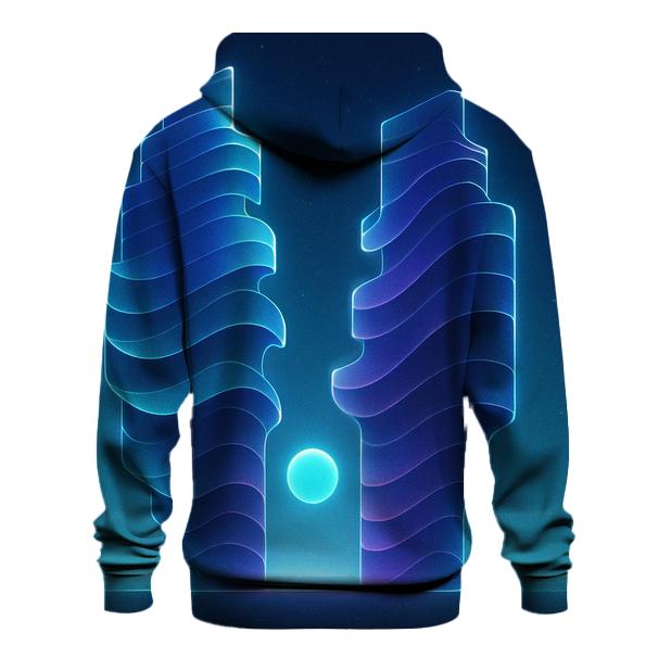 Indigo Soundwave Monoliths hoodie designs