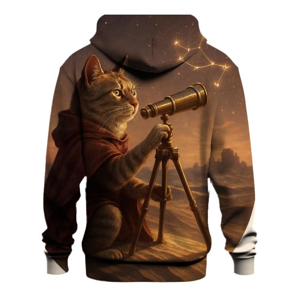 Desert Mirage Astronomer Cat hoodie designs