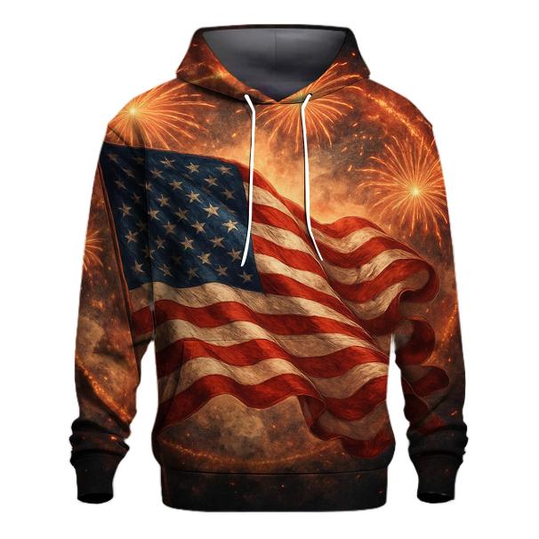 Firework Halo Standard embroidered hoodies