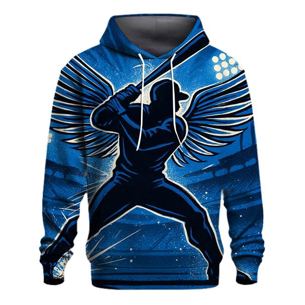 Floodlight Winged Batter graphic hoodies