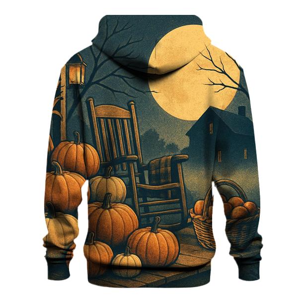 Harvest Moon Porch Welcome Scene designer hoodies