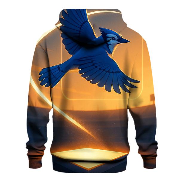 Blue Jays Solar Sunset Homeplate pullover hoodies
