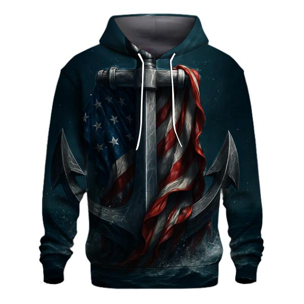 Ocean Steel And Stripes lightweight hoodies