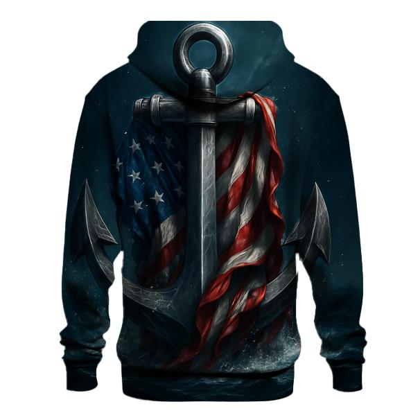 Ocean Steel And Stripes lightweight hoodies