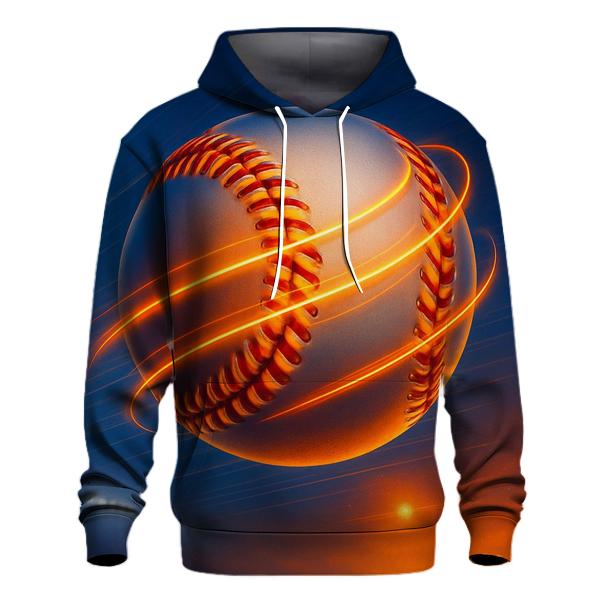 Sunset Seam Spiral Orbit graphic hoodies
