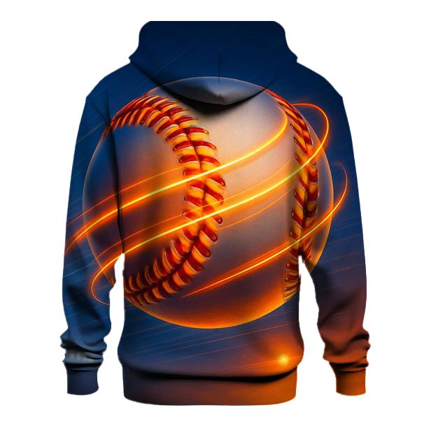 Sunset Seam Spiral Orbit graphic hoodies
