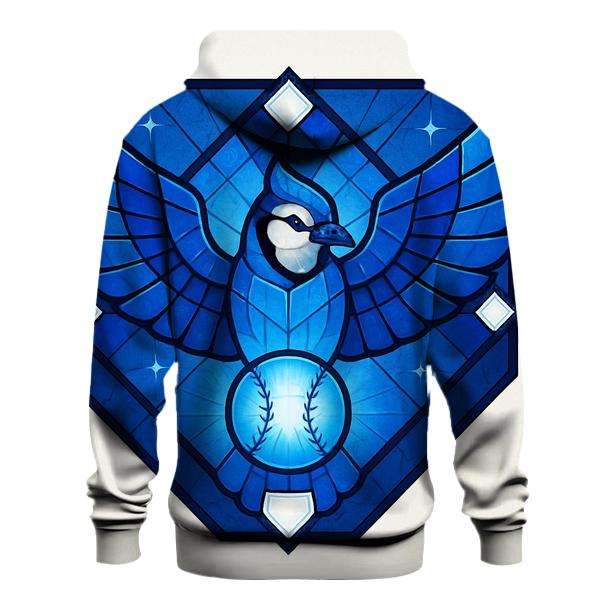 Blue Jays Radiant Wing Diamond embroidered hoodies