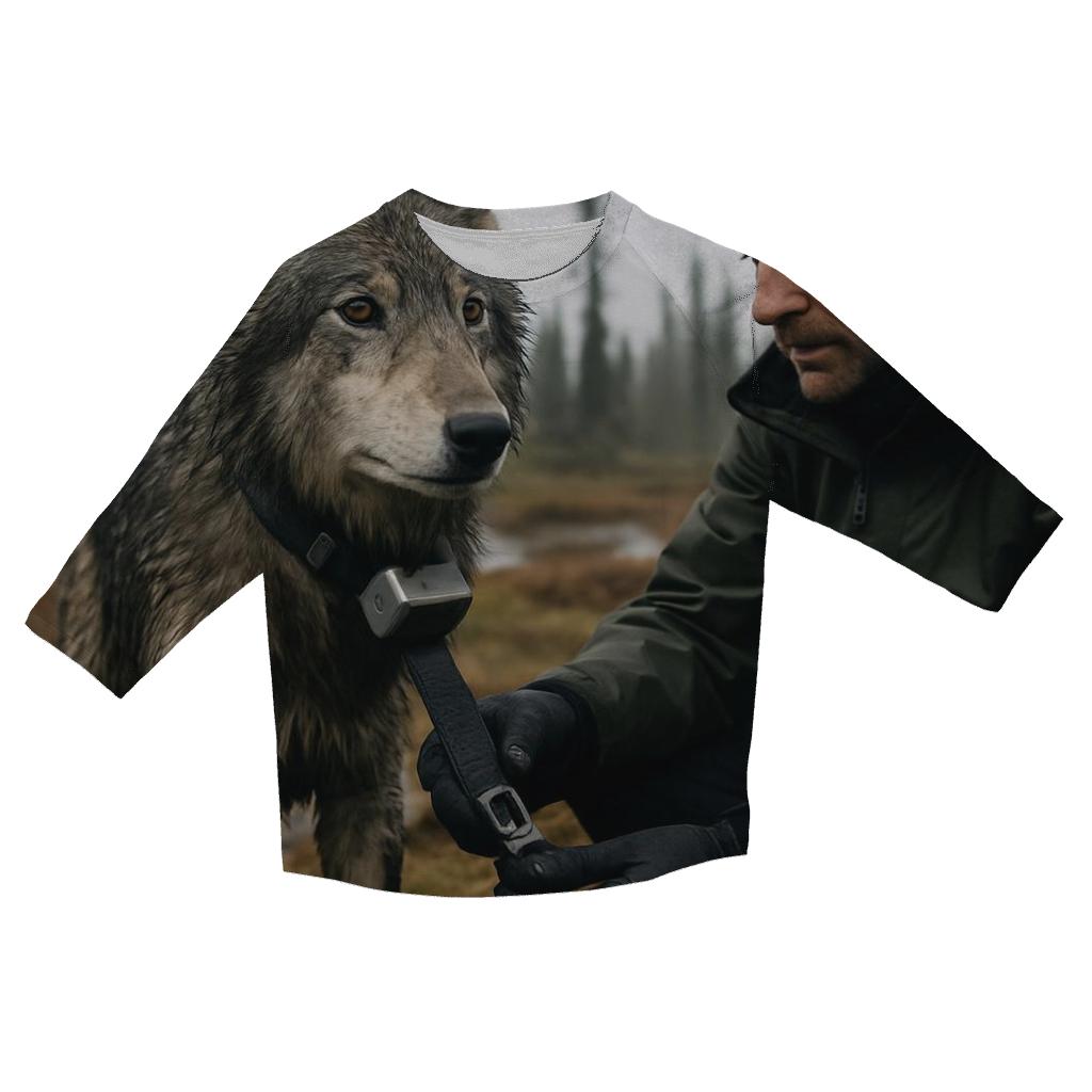Radiocollar Field Check In Boreal Muskeg personalized 3/4 sleeve tees