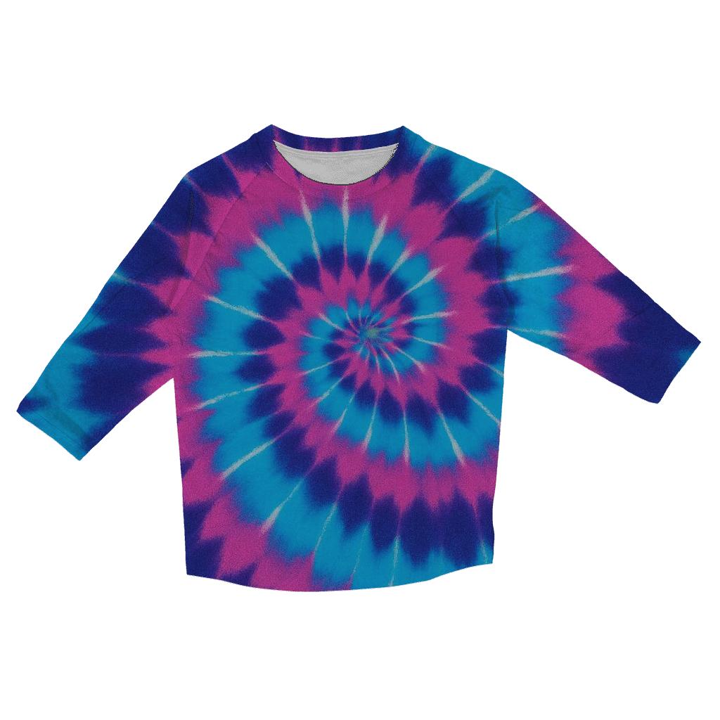 Pulsar Spiral Overdye Vortex personalized 3/4 sleeve tees