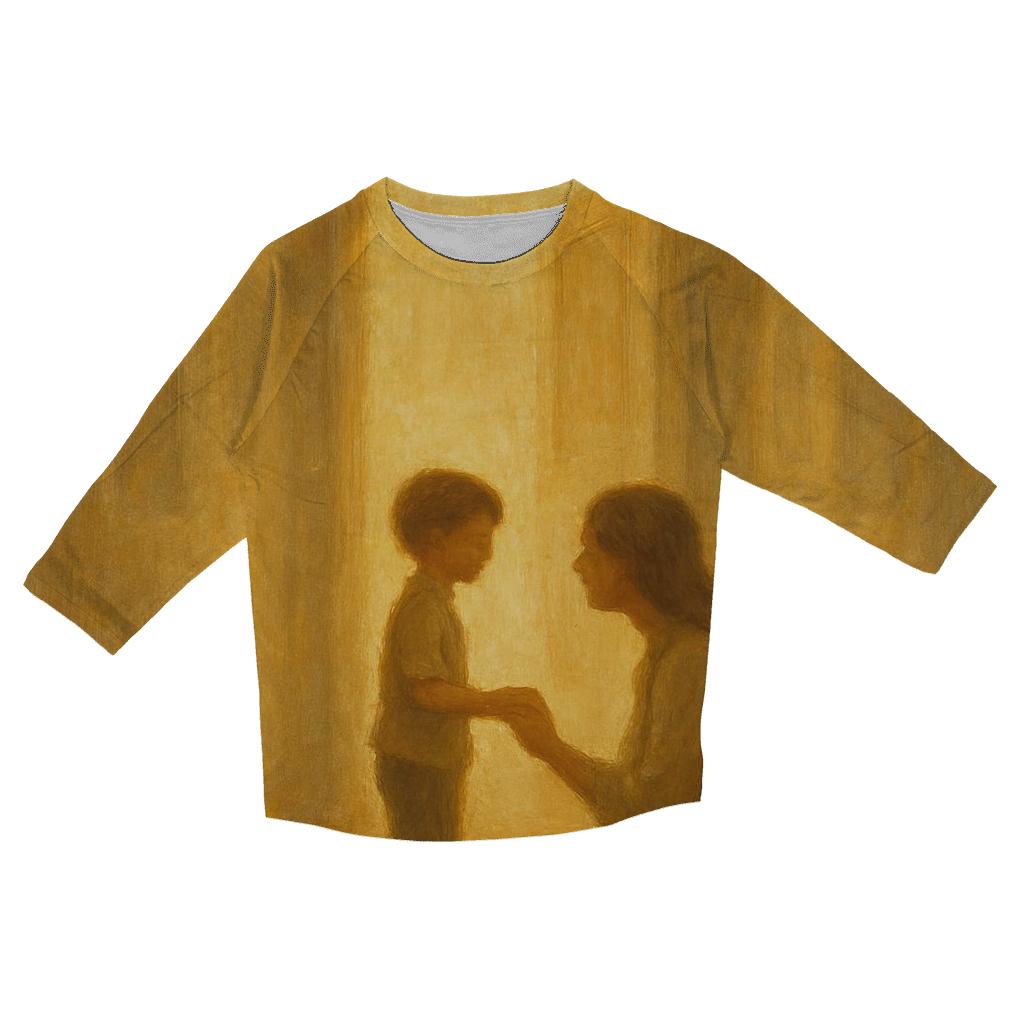The Heart That Waits At Every Doorway fashion 3/4 sleeve shirts