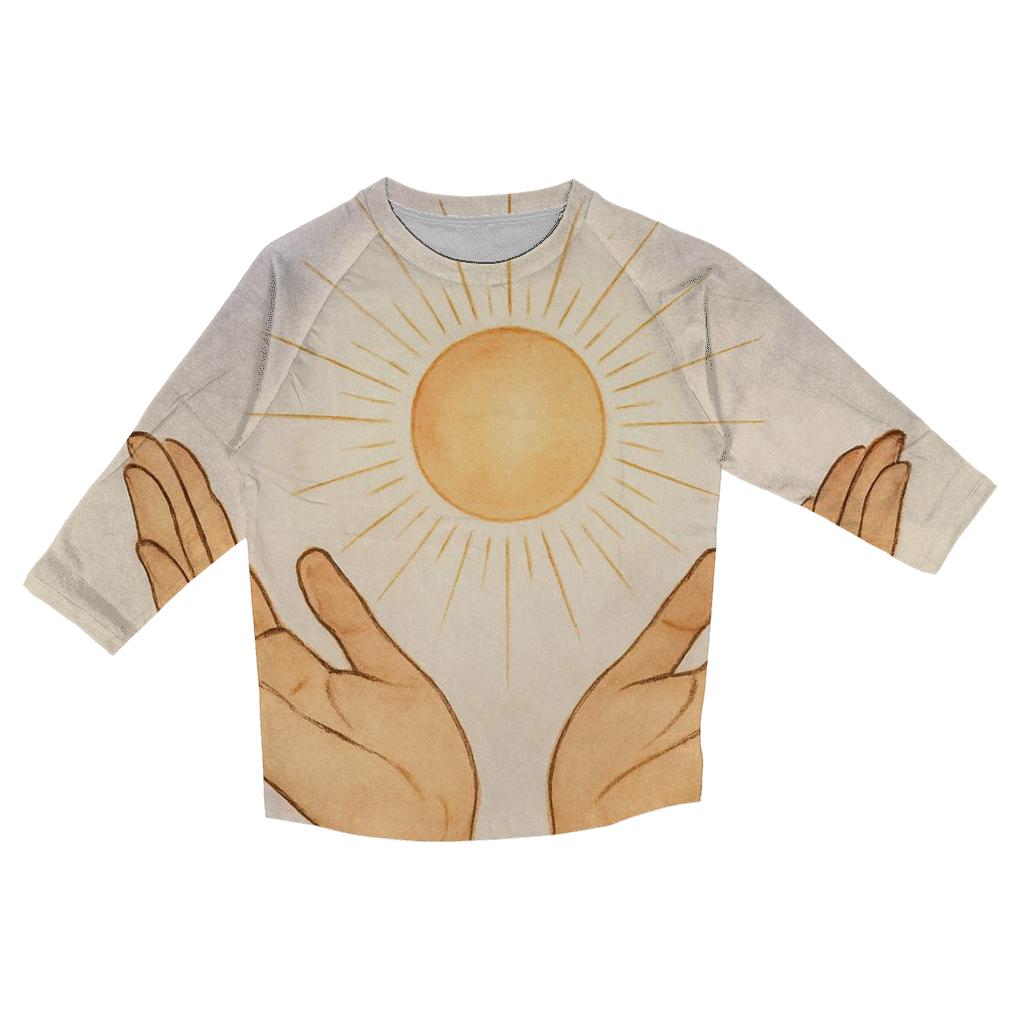 Hands Of Dawn Offering designer 3/4 sleeve blouses