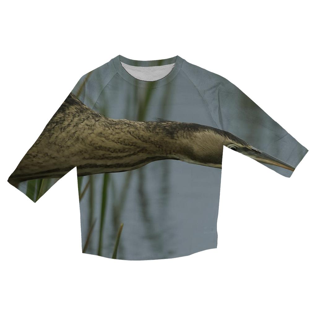Reed Shadow Bittern Strike designer 3/4 sleeve blouses