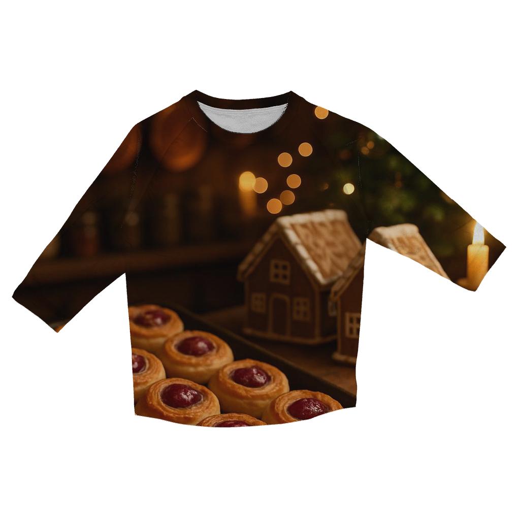 Sugarplum Bakery After Hours personalized 3/4 sleeve tees