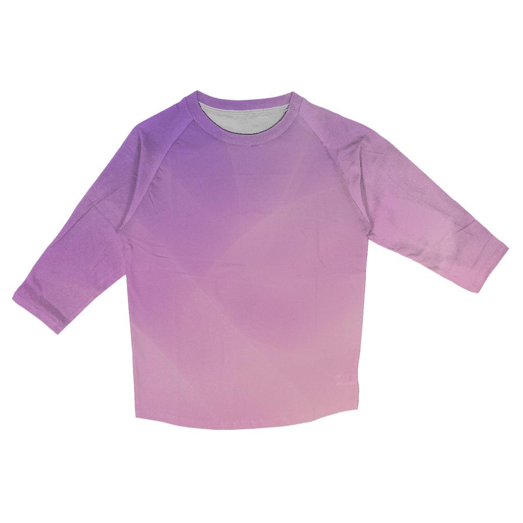 Orchid Nebula Veil Gradient stylish quarter sleeve tops