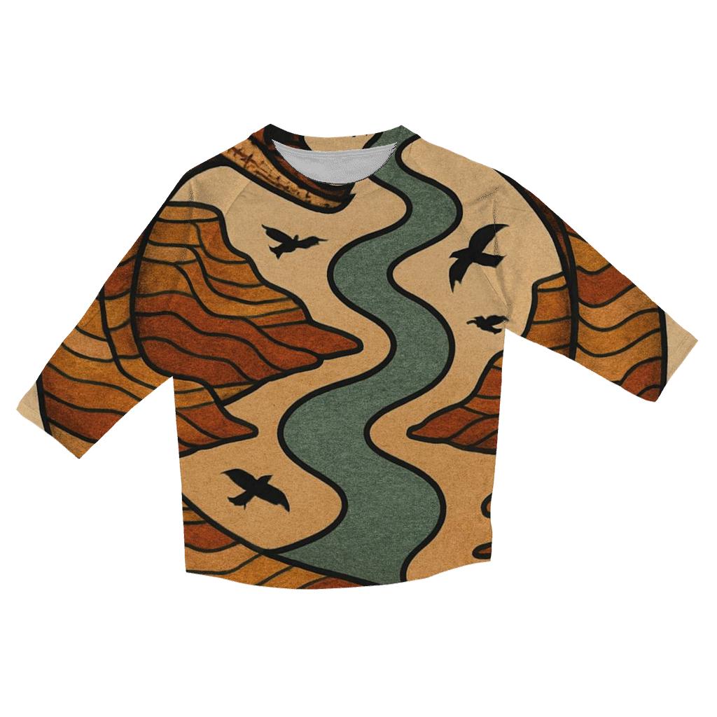 Canyon Echo Serpent Ring fashion 3/4 sleeve shirts