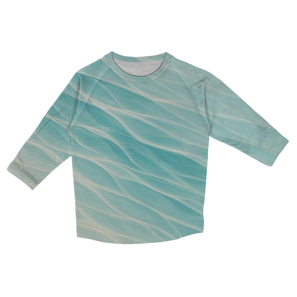 Water Thread Meditation casual three quarter sleeve shirts