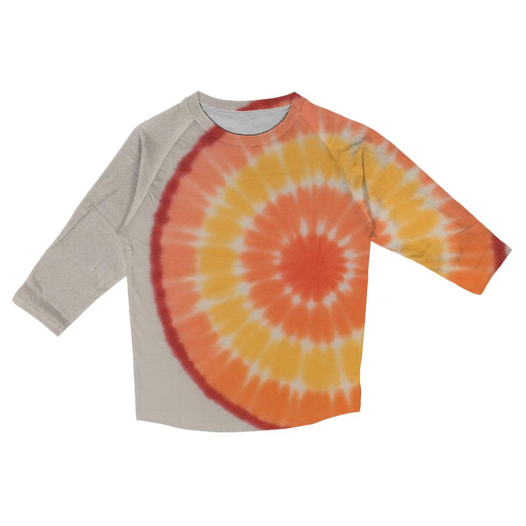 Bullseye Planetary Rings Offset fashion 3/4 sleeve shirts