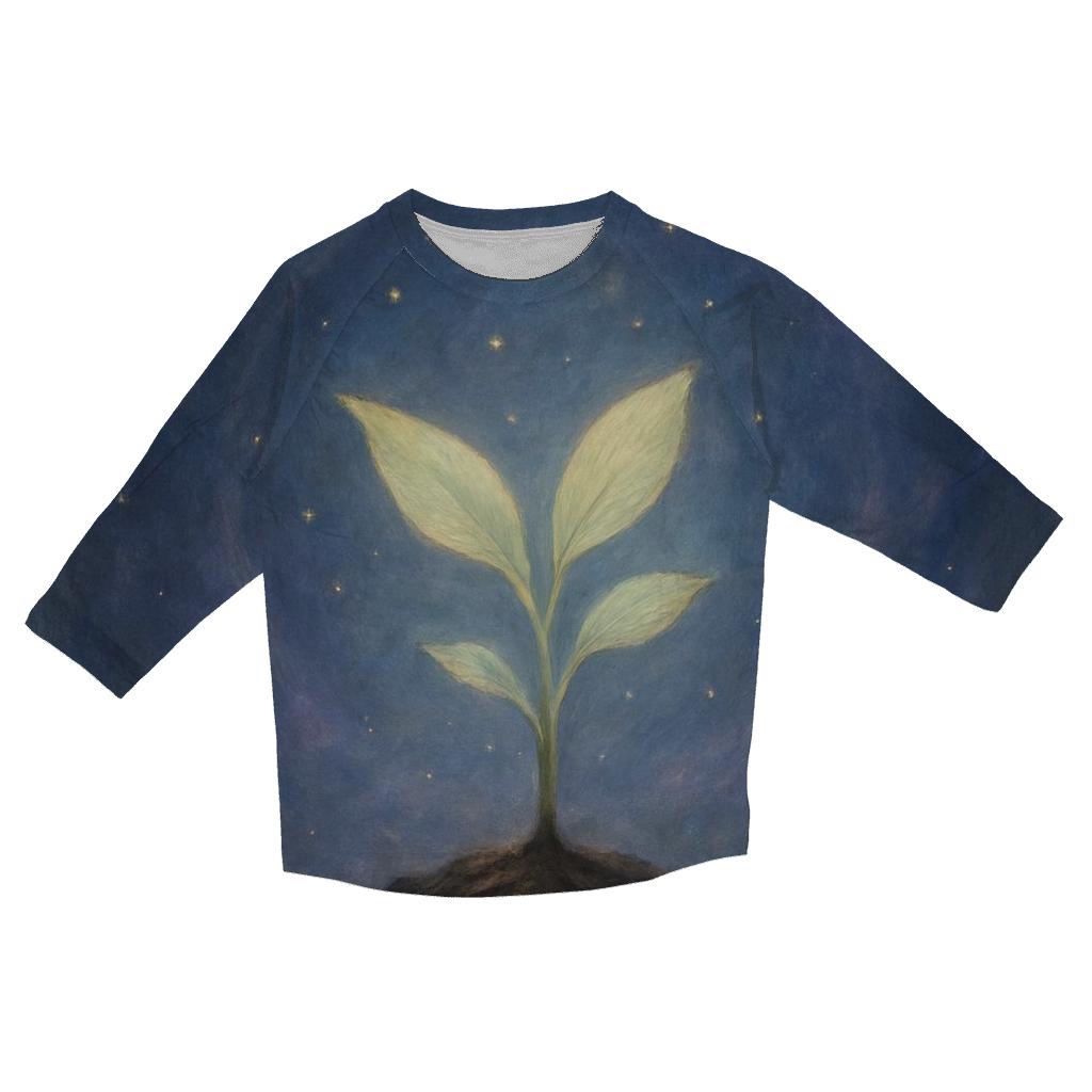 Starlit Seed Of Hope stylish quarter sleeve tops