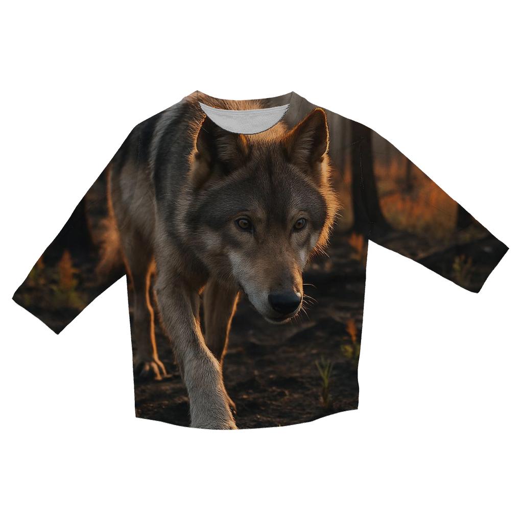Post Wildfire Regrowth Patrol cotton quarter sleeve shirts