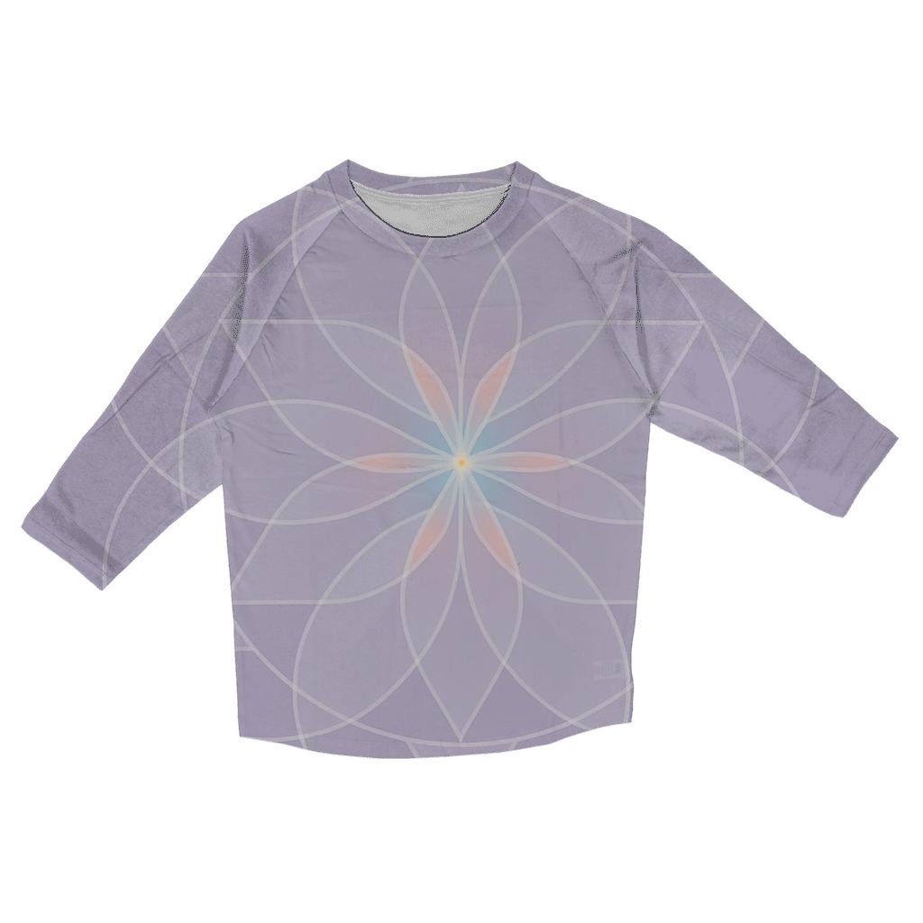 Prism Breath Geometry fashion 3/4 sleeve shirts