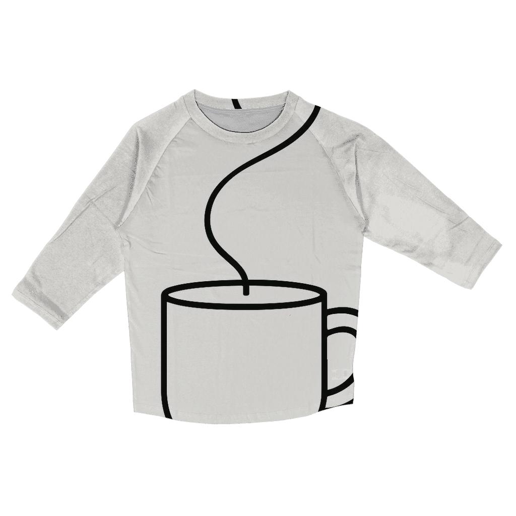 Steam Wisp Monoline personalized 3/4 sleeve tees