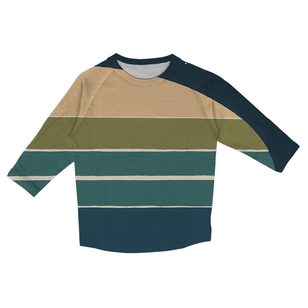 Ring Plane Horizon Bands stylish quarter sleeve tops