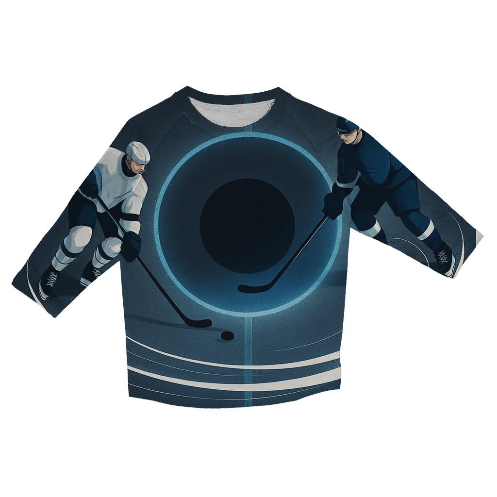 Polar Ice Hockey Eclipse cotton quarter sleeve shirts