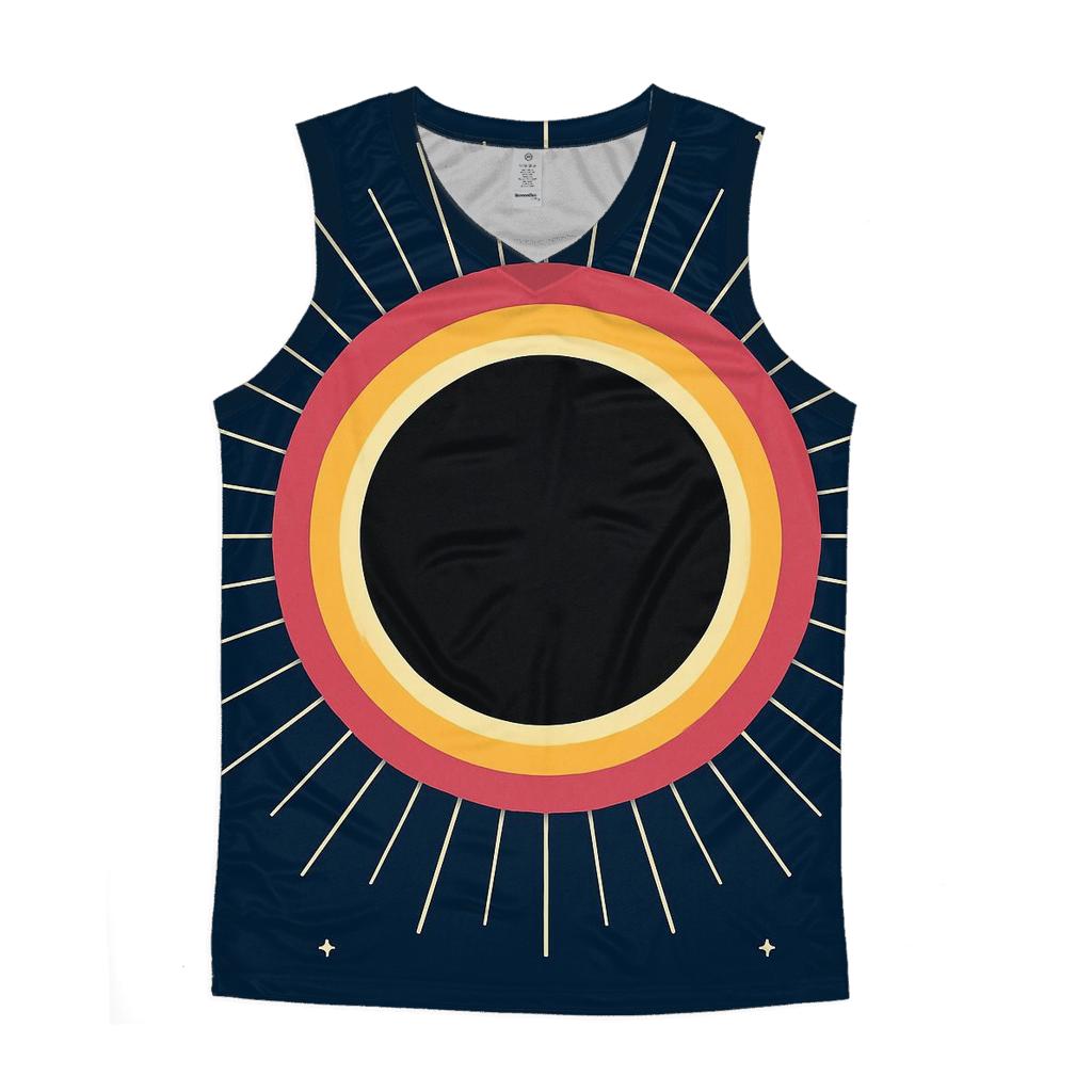 Eclipse Corona Spoke Lattice casual summer tank tops