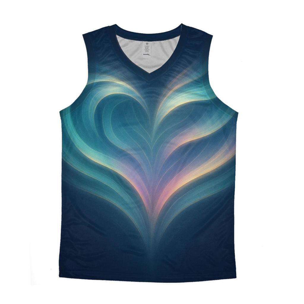 Aurora Heart Resonance trendy fitted tank tops
