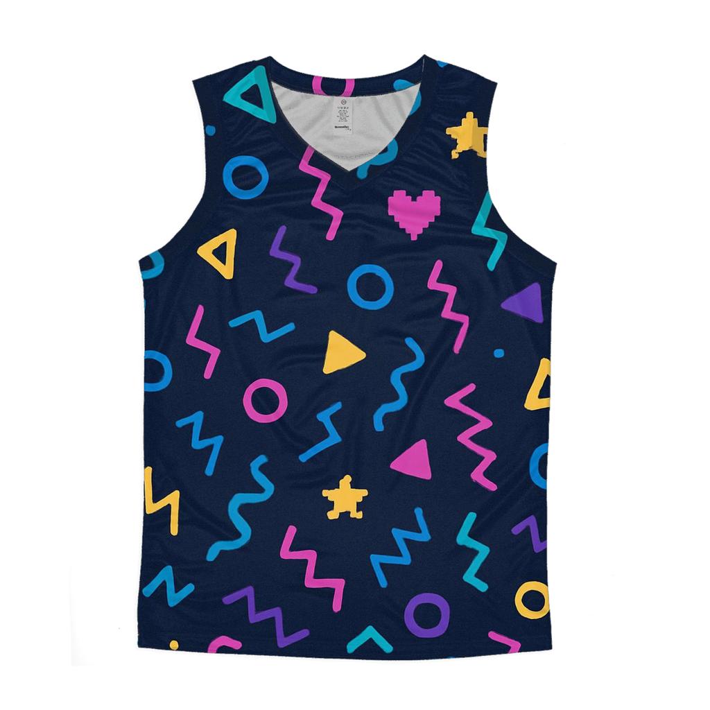 Arcade Carpet Confetti custom tank tops