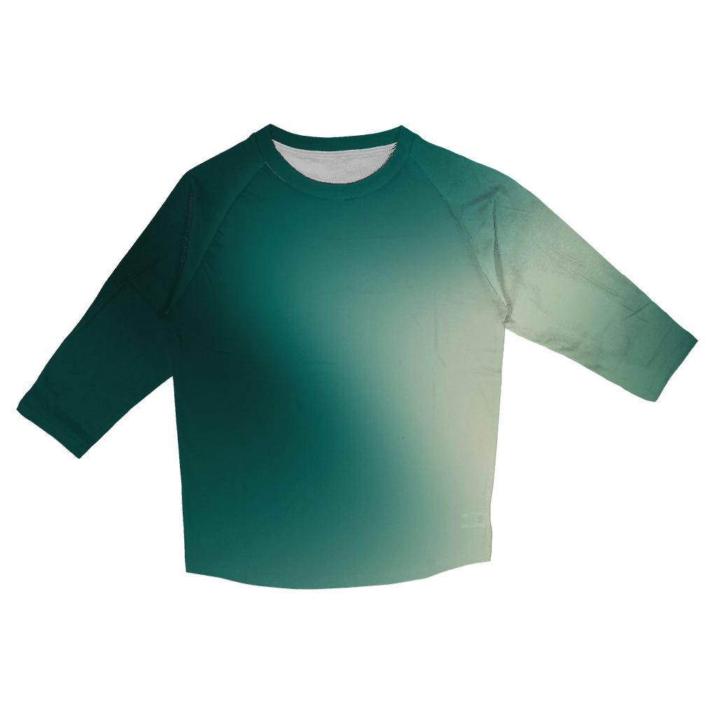 Velvet Jade Fade Gradient custom 3/4 sleeve shirts