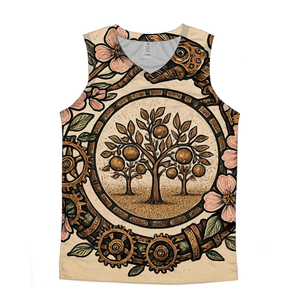 Clockwork Orchard Ouroboros casual summer tank tops