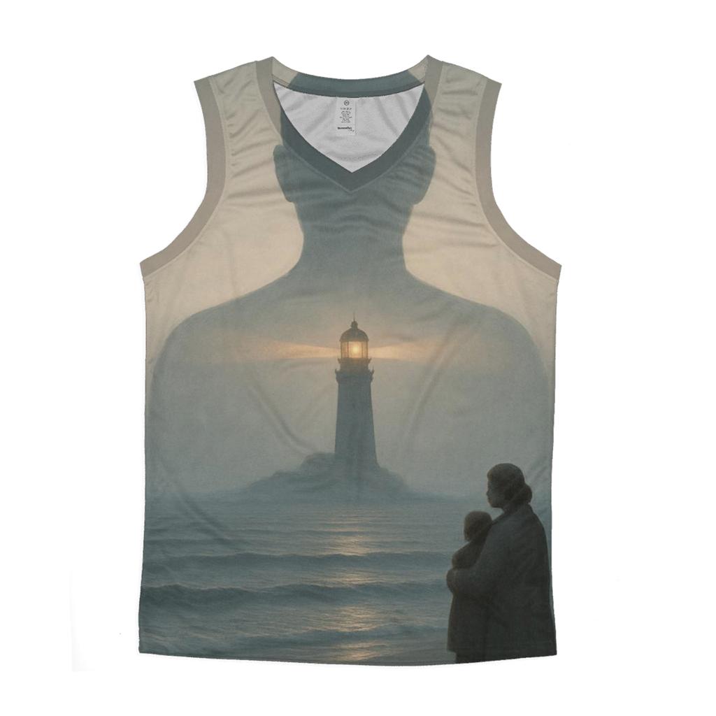 The Lighthouse In The Chest designer workout tanks