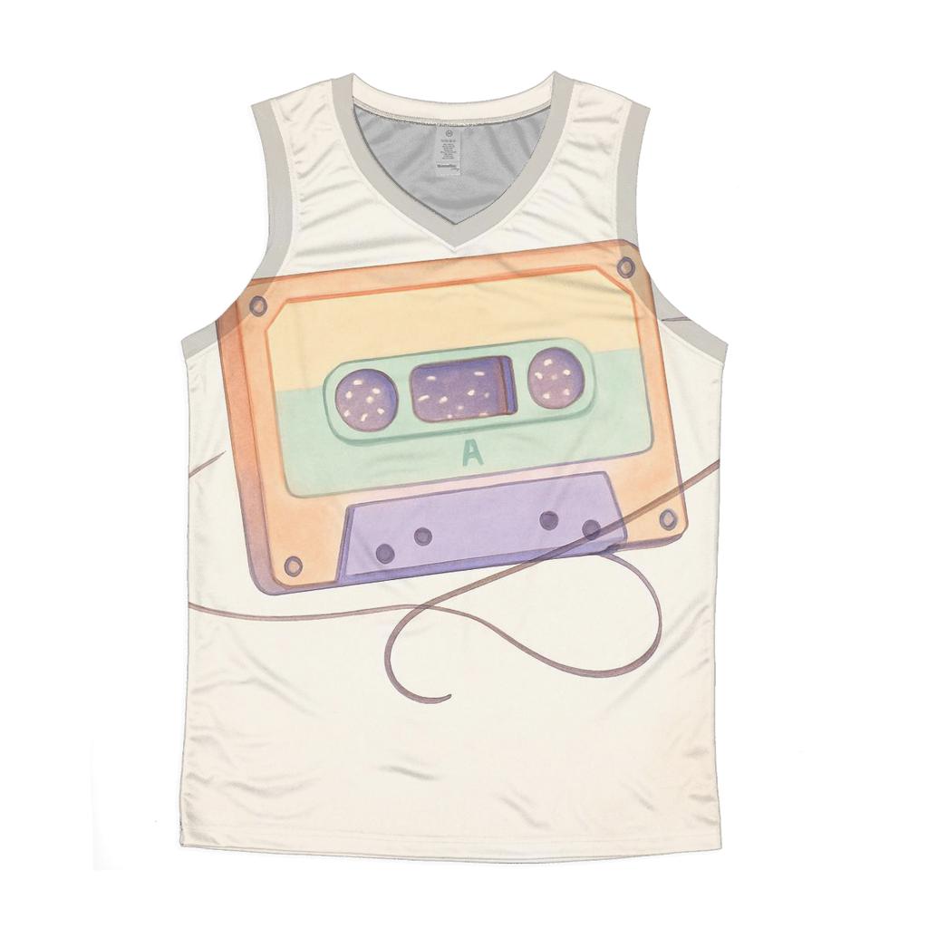 Pastel Cassette Constellation custom tank tops