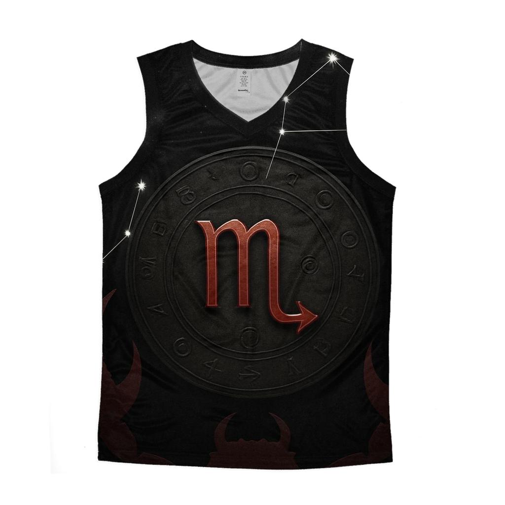 Scorpio Fixed Star Talon Sigil casual summer tank tops