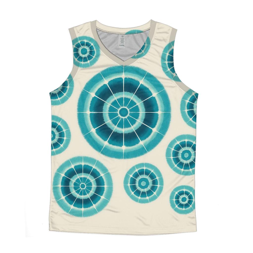 Kumo Rosette Star Cluster graphic print tank tops