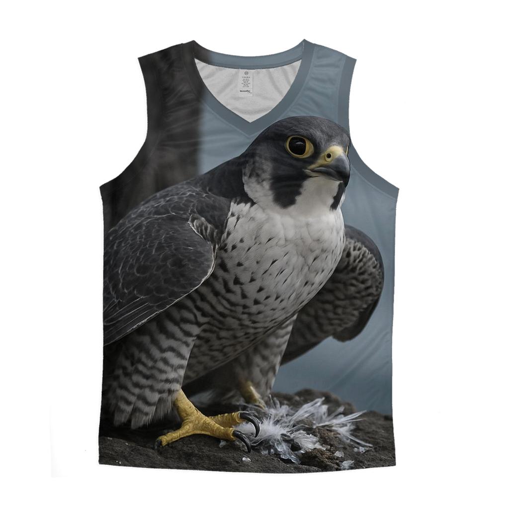Basalt Ledge Sentinel Peregrine Falcon stylish racerback tanks