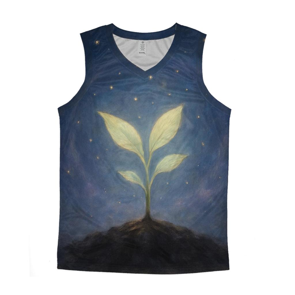 Starlit Seed Of Hope designer workout tanks