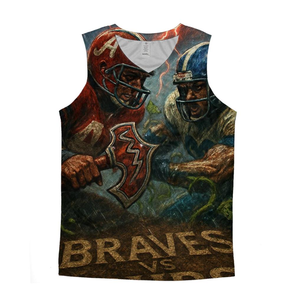 Ivy And Tomahawk Storm Scrimmage trendy fitted tank tops