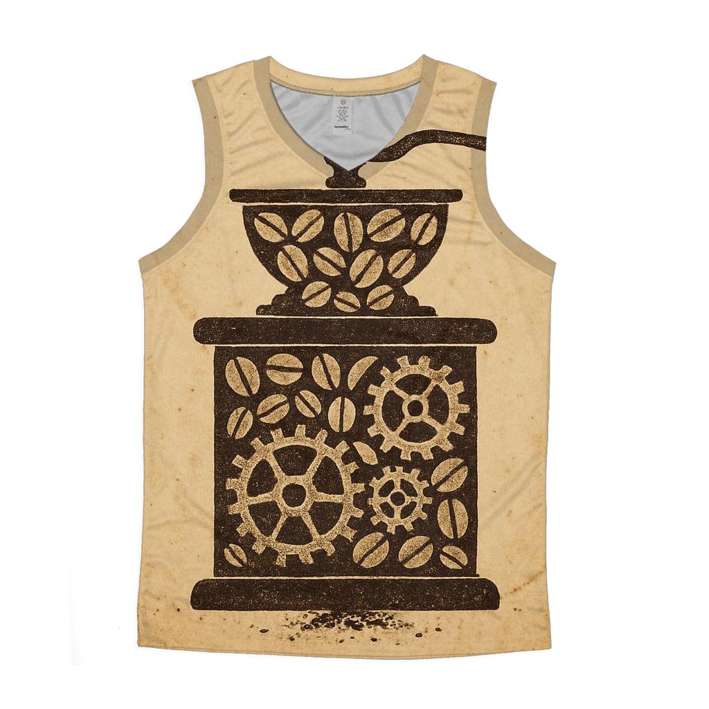 Grinder Gear Silhouette trendy fitted tank tops