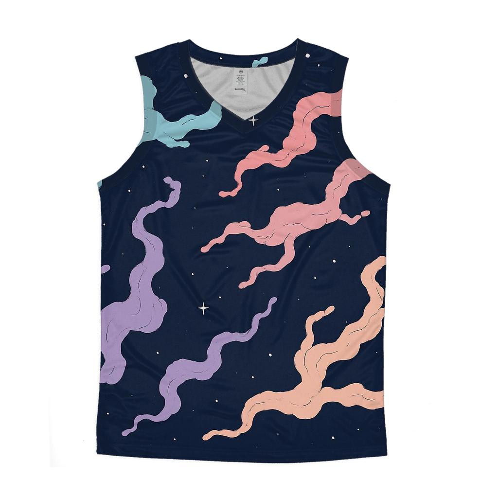 Nebula Filament Bouquet Scatter sports performance tank tops