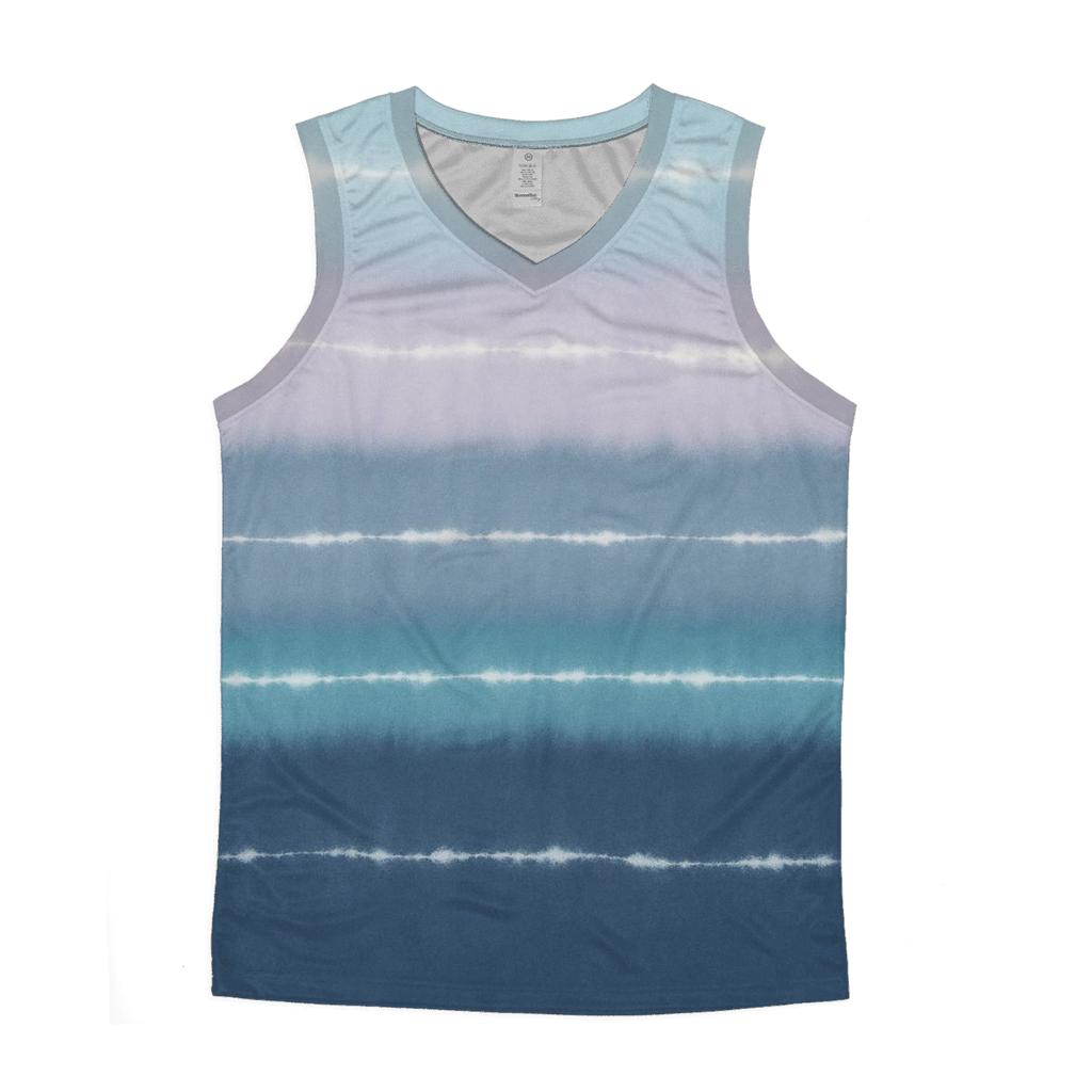 Ice Giant Horizon Stripes Overdye stylish racerback tanks