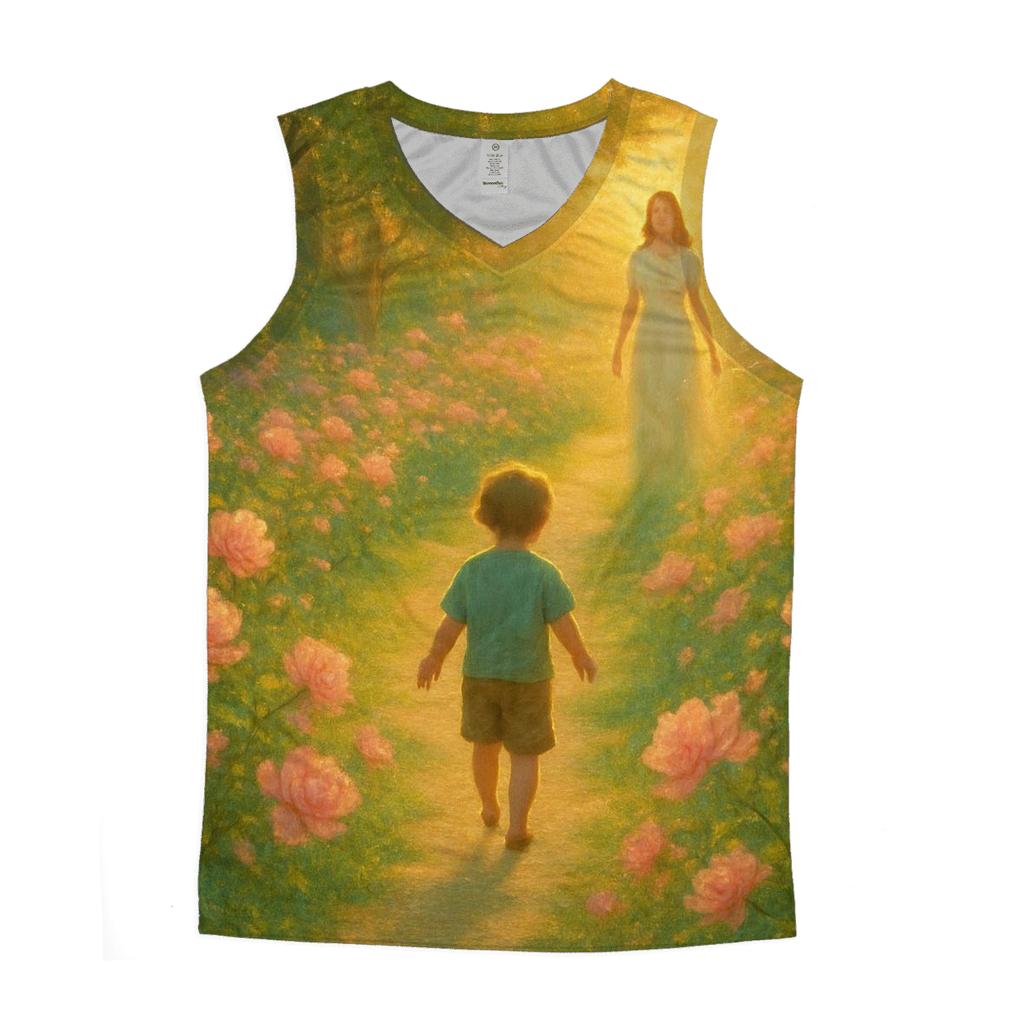 A Garden That Learns Your Footsteps sports performance tank tops