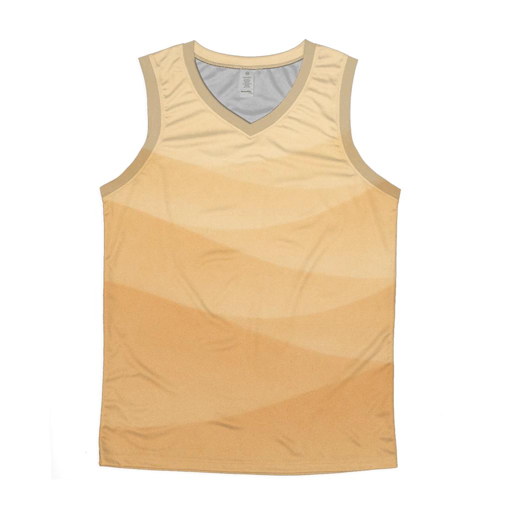 Sandstone Haze Gradient cotton sleeveless tops