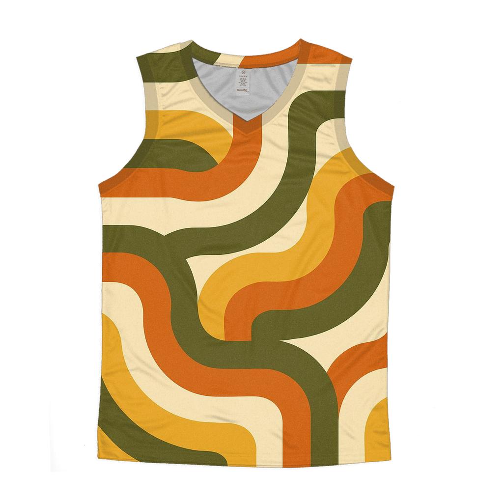 Groove Tube Abstract Waves designer workout tanks