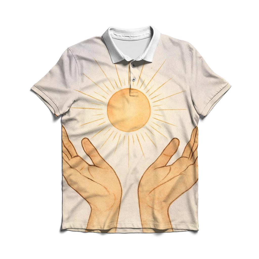 Hands Of Dawn Offering branded logo polo shirts