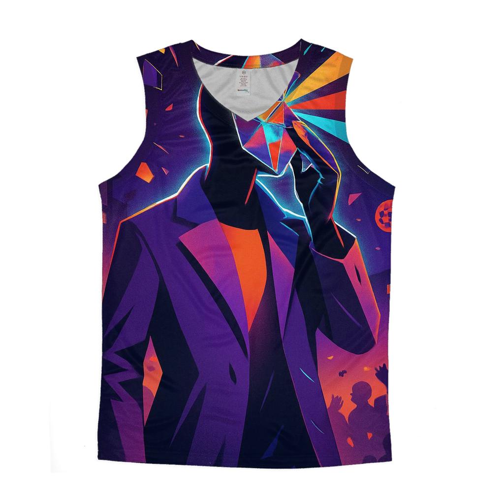 Prism Mask Parade sports performance tank tops