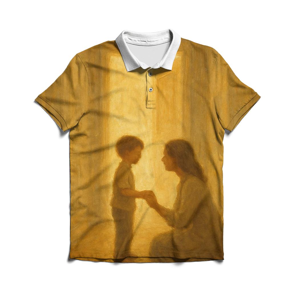 The Heart That Waits At Every Doorway casual sports polo shirts
