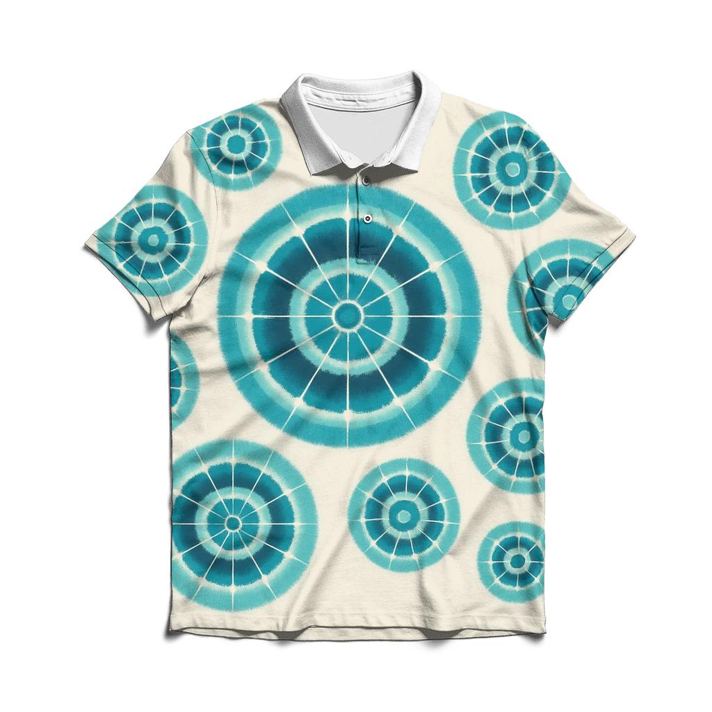 Kumo Rosette Star Cluster branded logo polo shirts