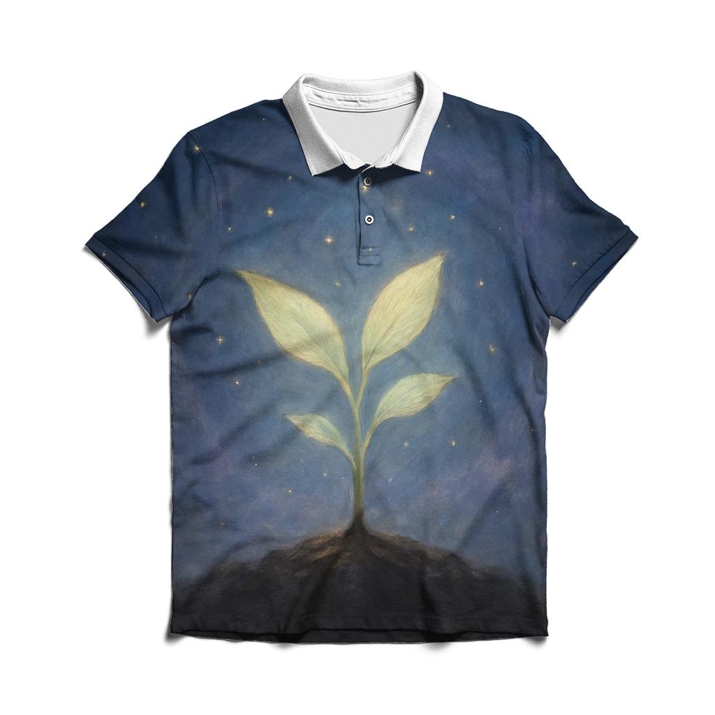 Starlit Seed Of Hope classic pique polos
